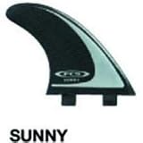 FCS SUNNY GARCIA Performance Core Tri Surfboard Fin Set