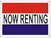 NEOPlex 3' x 5' Business Banner Sign - Now Renting