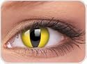 Farbige Kontaktlinsen Fun Lenses Katzenauge / Cat Eye 1 Paar (2 Stück) incl. 60ml Pflegemittel und Behälter! Mit VERDREH-SCHUTZ!