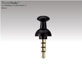 Switcheasy ThumbTacks Microphone for iPod Nano 4G, Touch 2G - Black
