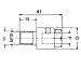 Amana 305010 Boring Bits Machine Replacement Chucks - Right Hand Rotation; 10mm Shank Diameter