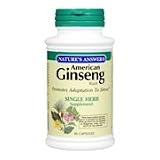 Ginseng Root Korean - Promotes Mental And Physical Vigor, 50 vegicaps., (Nature s Answer)