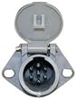 Truck-Lite 50869 7-way body, 2 hole flange, split pins