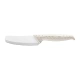 Bodum - 11306-913 - Bistro - Couteau à Fromage en Céramique - Blanc Crème - 9 cm