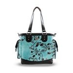 Lexie Tote - Botanical Azure