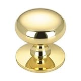 1 1/4'' Dia Solid Brass Knob