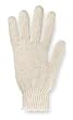 Condor 4JF63 Glove, Knit, Std Wt, Natural, Small, Pr