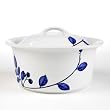 Mikasa SL130-764 True Blue Round Covered Casserole 1.75qt