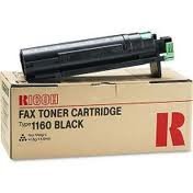Ricoh FAX Toner Cartridge Type 1160 Black