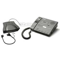 Dictaphone 3743 ExpressWriter? Micro Cassette DictationTranscription Combination Unit with Headset Foot Control and Microphone