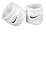 Nike Swoosh Wristbands - White