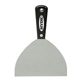 Hyde Tools 02855 6-Inch Flex Wall covering Trim Tool, Black and Silver by Hyde
