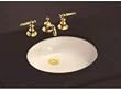 Kohler K-2210 Caxton Undercounter Lavatory, Almond