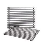 Weber Stainless Steel Cooking Grates Set of 2 (Fits Spirit 300 and 700 series, Genesis Silver B/C, Genesis Gold B/C, Genesis Platnum B/C (2005 model year), Genesis 1000-3500)