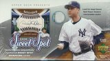 2006 Upper Deck Sweet Spot Baseball Cards Unopened Hobby Box (12 packs/box, 5 cards/pack, randomly inserted Autograph Sweet Spot Cards plus jersey cards and more)