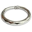 Womens Sterling Silver Jewellery Cuff Bracelts from India 2.5 inches (brclt183)