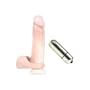 Doc Johnson The Realistic Dildo White 8" Adult Sex Toy Kit