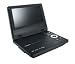 Electronics : [Bundle] SD-P75U 7' Portable DVD Player + Gelly headphones black + Cable splitter for speakers or headphones