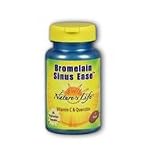 21GwLDpb 7L. SL160  Natures Life   Bromelain Sinus Ease, 30 capsules