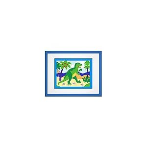 Dinosaurland T-Rex Framed Print