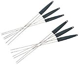Eigenschaften Campingaz 64008 / Campingaz 63941 Doppel-Grillspieße mit Kunststoffgriffen 6 Spieße, Länge 44 cm