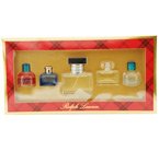 RALPH LAUREN VARIETY SET by Ralph Lauren Gift Set for WOMEN: SET-5 PIECE VARIETY WITH ROMANCE 1 OZ & ROMANCE ALWAYS YOURS .23 OZ MINI & RALPH EDT .23 OZ MINI & RALPH LAUREN BLUE EDT .23 OZ MINI & RALPH COOL EDT .23 OZ MINI