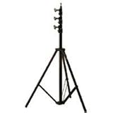 Photogenic 8' Air-Cushioned Heavy Duty Aluminum 4-Section Lightstand, Black Anodized Finish