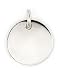Sterling Silver Circle Pendant