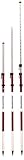 CST/Berger 67-4512TML Leica Compatible Quik-Lok Prism Poles 12'/3.6m, 10ths/metric, Leica stud
