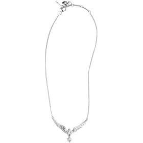 Fossil Necklace - Bird (Color: Silver)