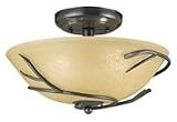  : Kenroy Home 90906BRZ Twigs 13-Inch Flush Mount, Bronze