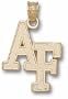 Air Force Academy Falcons "AF" 3/4" Pendant - 14KT Gold Jewelry