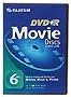 Fujifilm 25302636 DVD+r 6 Pack Movie Box