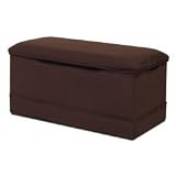 Harmony Kids Deluxe Toy Box, Chocolate Micro