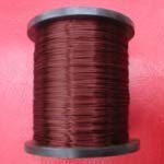 0.315mm Mid Brown coloured wire for jewellery making and craft