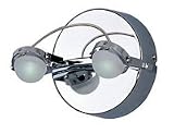 ET2 Jasper E20902-10 Small Glass 2 Light (4H x 6W) Vanity Lighting in Polished Chrome