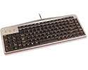 Evoluent Mouse-Friendly Keyboard - Keyboard - USB - silver black