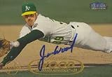Jason Wood, Oakland Athletics Autographed Card