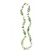 14k Gold, Jade & Mother of Pearl Beaded Necklace- 17"