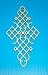 Ornate Garden Trellis In 1:12 Scale. Dollhouse Miniature