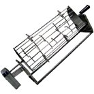 E-Z Que HB21.5x8 Hobo Camp Chief 21-1/2-by-8-Inch-Cradle Portable Rotisserie with AC/DC Motor