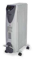 Dayton 1VNX9 Convection Heater, Radiator, 120 V, 1500 W