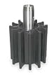 Dayton 3ACD8 Impeller/Sleeve Assy, Neoprene, For 3ACD4