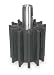 Dayton 3ACD8 Impeller/Sleeve Assy, Neoprene, For 3ACD4