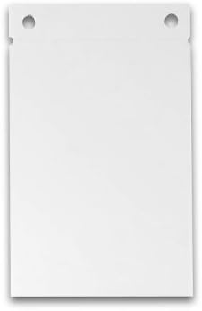 Exacompta Desk Pad Refill, No.3 18.5x11.5cm - Plain, White (EXA-12213-5PK)