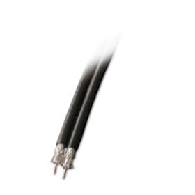 Cables To Go - 43068 - 1000ft Dual RG6Q Quad Shield Coaxial Cable by Cables To Go