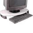 KTKMS280 - Monitor Stand/Keyboard Storage,23x13-1/4x3,Black/Silver