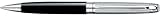 Caran D'ache Leman Bicolor Black silver plated/rhodium Ballpoint Pen - CA-4789289