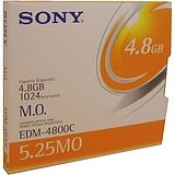 Review Sony EDM4800 / Sony - Magneto-Optical disk - 4.8 GB 8x - Mac / PC - storage media