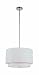 Trans Globe Lighting PND-802 IV 18-Inch Tiered Shade Pendant, Ivory